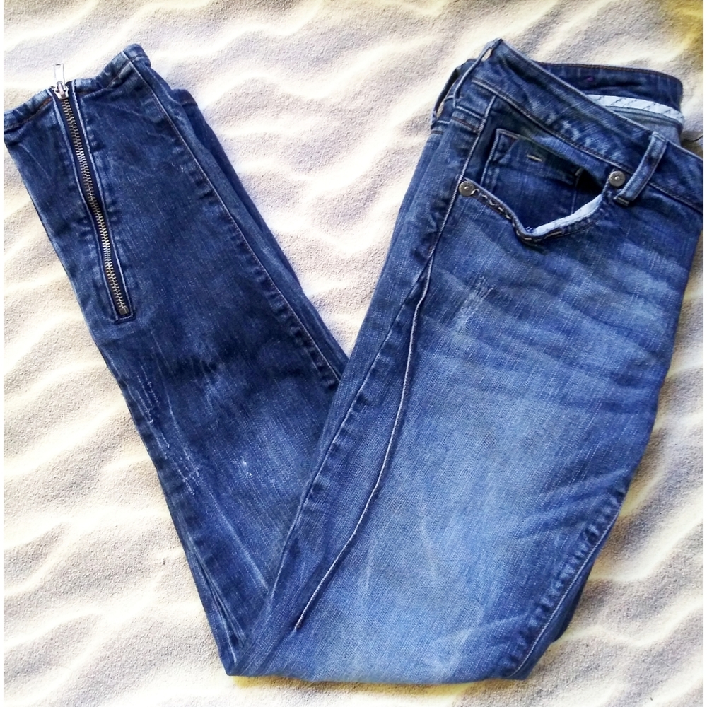 Size 13 denim zip jeans